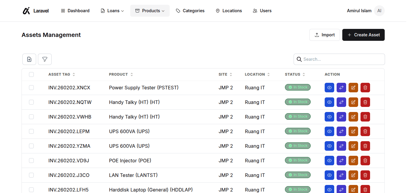 Asset Management System