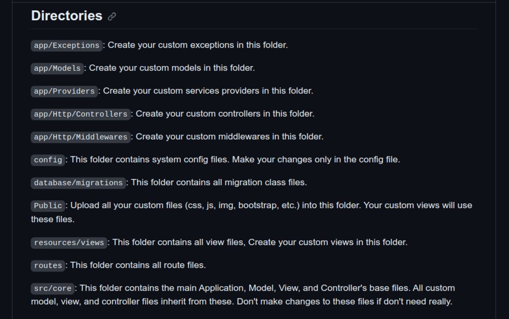 PHP MVC Micro Framework