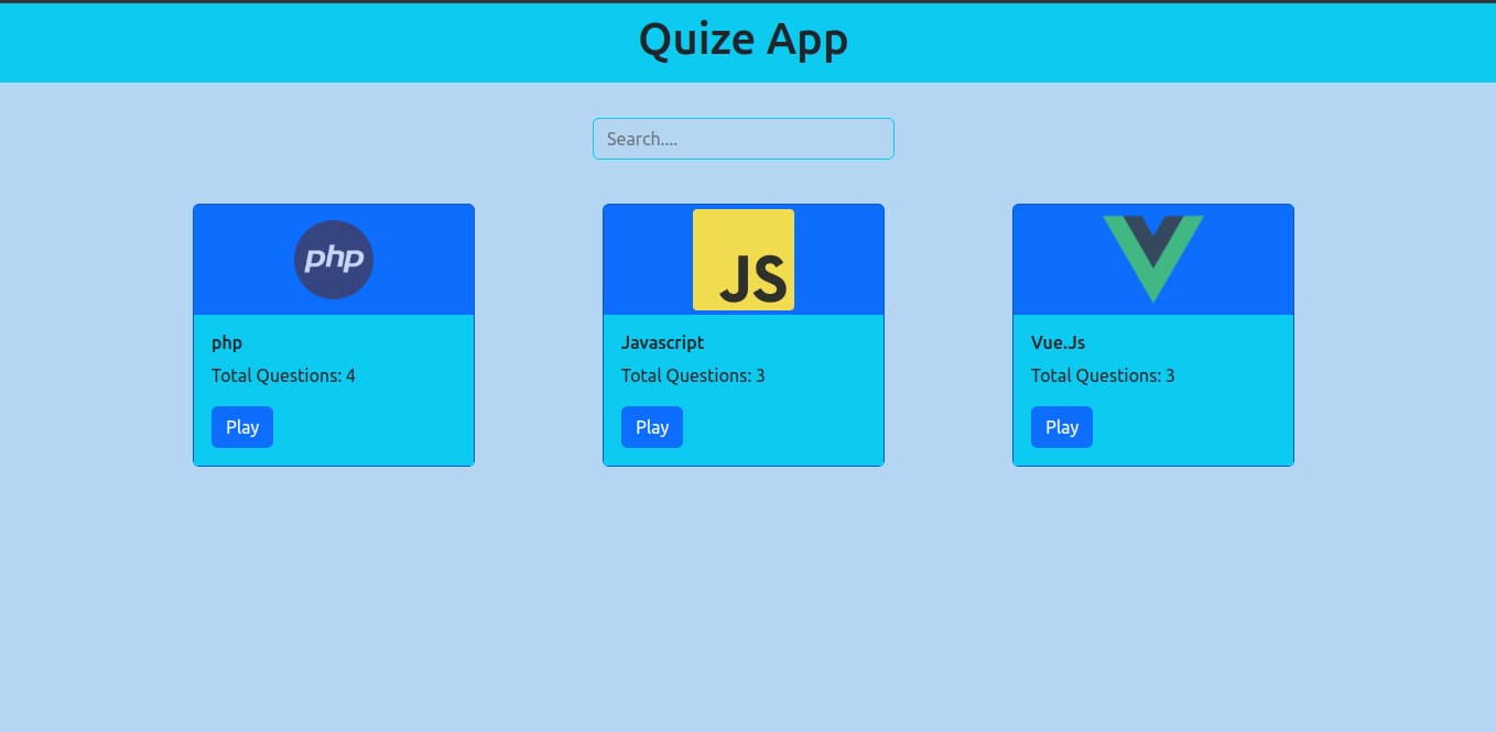 Vue Quiz App